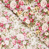 Popeline Retro Floral Ecru - Ribes y Casals