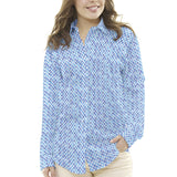 Popeline Rocks Blau - Ribes y Casals