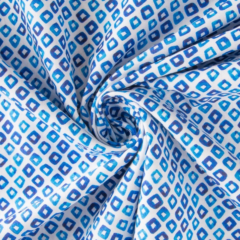 Popeline Rocks Blau - Ribes y Casals
