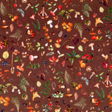 Popeline Pilze Braun - Ribes y Casals