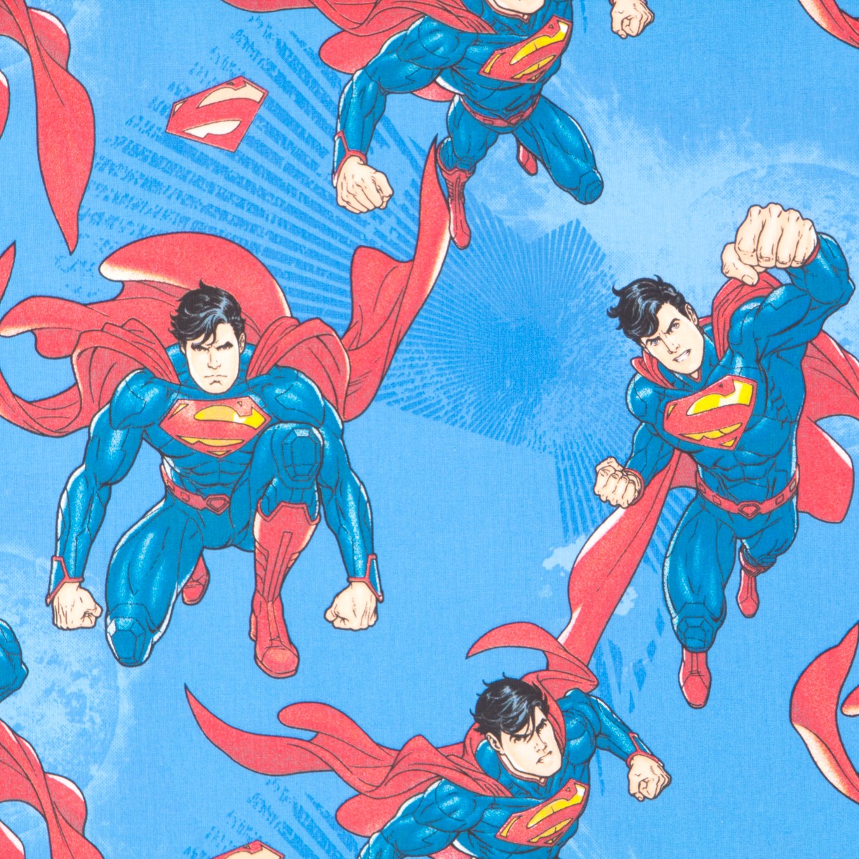 Superman Blaue Popeline - Ribes y Casals