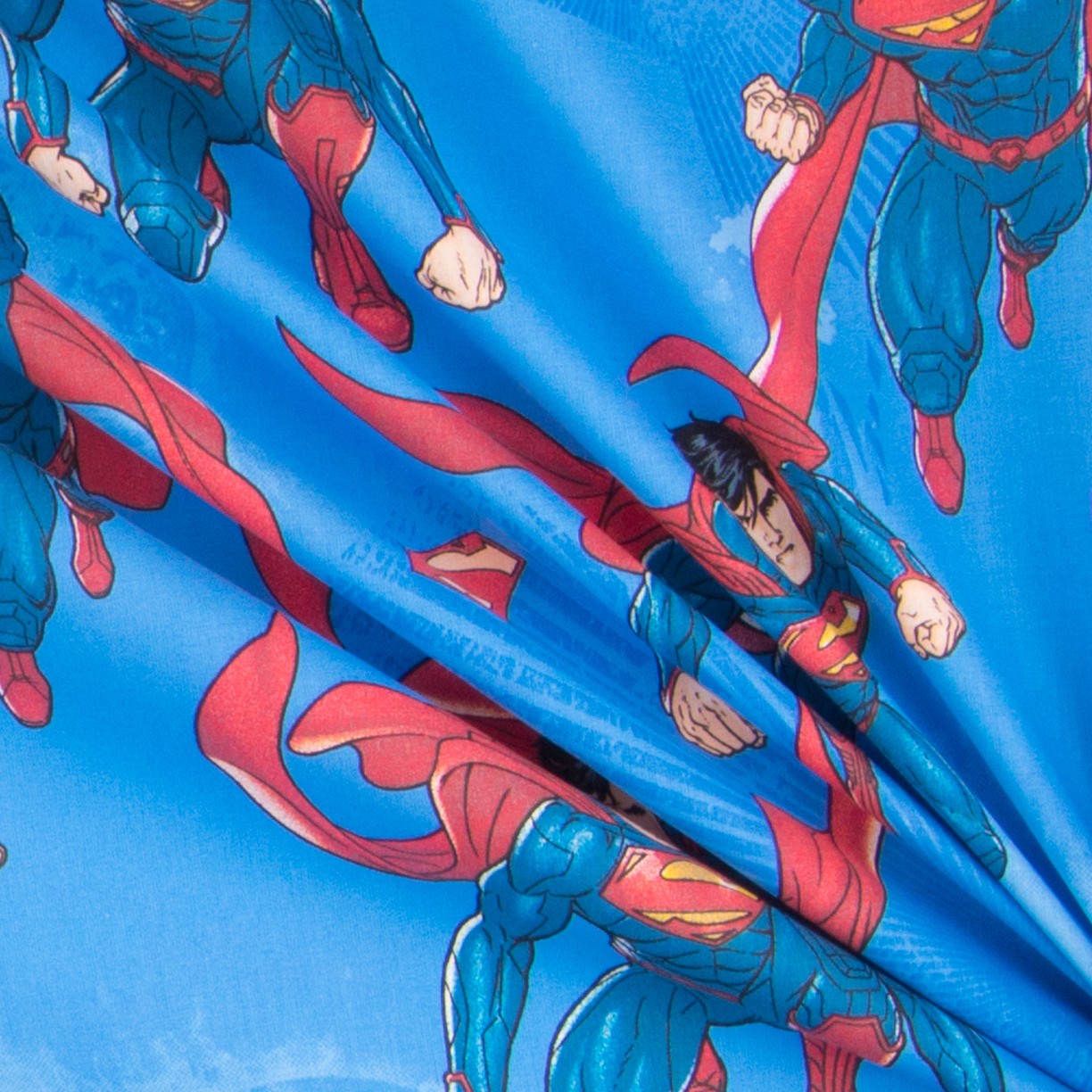 Superman Blaue Popeline - Ribes y Casals