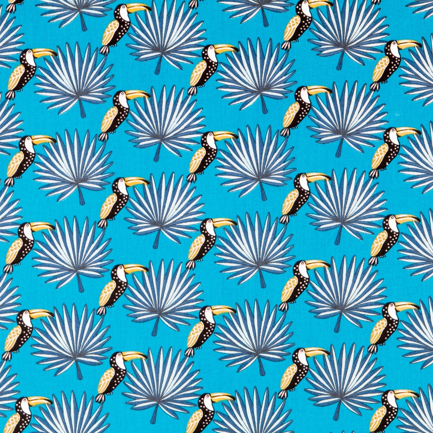 Popeline Tukan Blau - Ribes y Casals