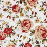 Geblümte Popeline Vintage Fuchsia - Ribes y Casals