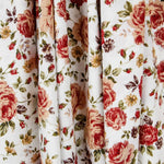 Geblümte Popeline Vintage Fuchsia - Ribes y Casals