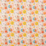 Popeline Baumwolle Baumwolle Acid Flower Ecru - Ribes y Casals