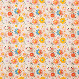 Popeline Baumwolle Baumwolle Acid Flower Ecru - Ribes y Casals