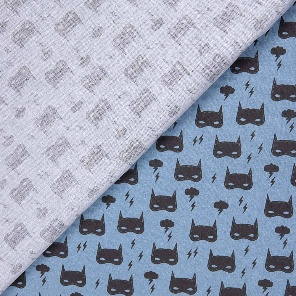 Batman Denim Baumwolle Popeline - Ribes y Casals