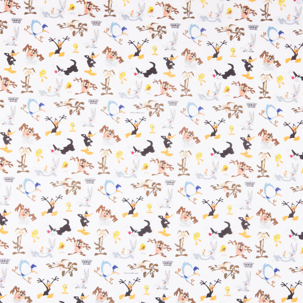 Looney Tunes Baumwolle Popeline - Ribes y Casals