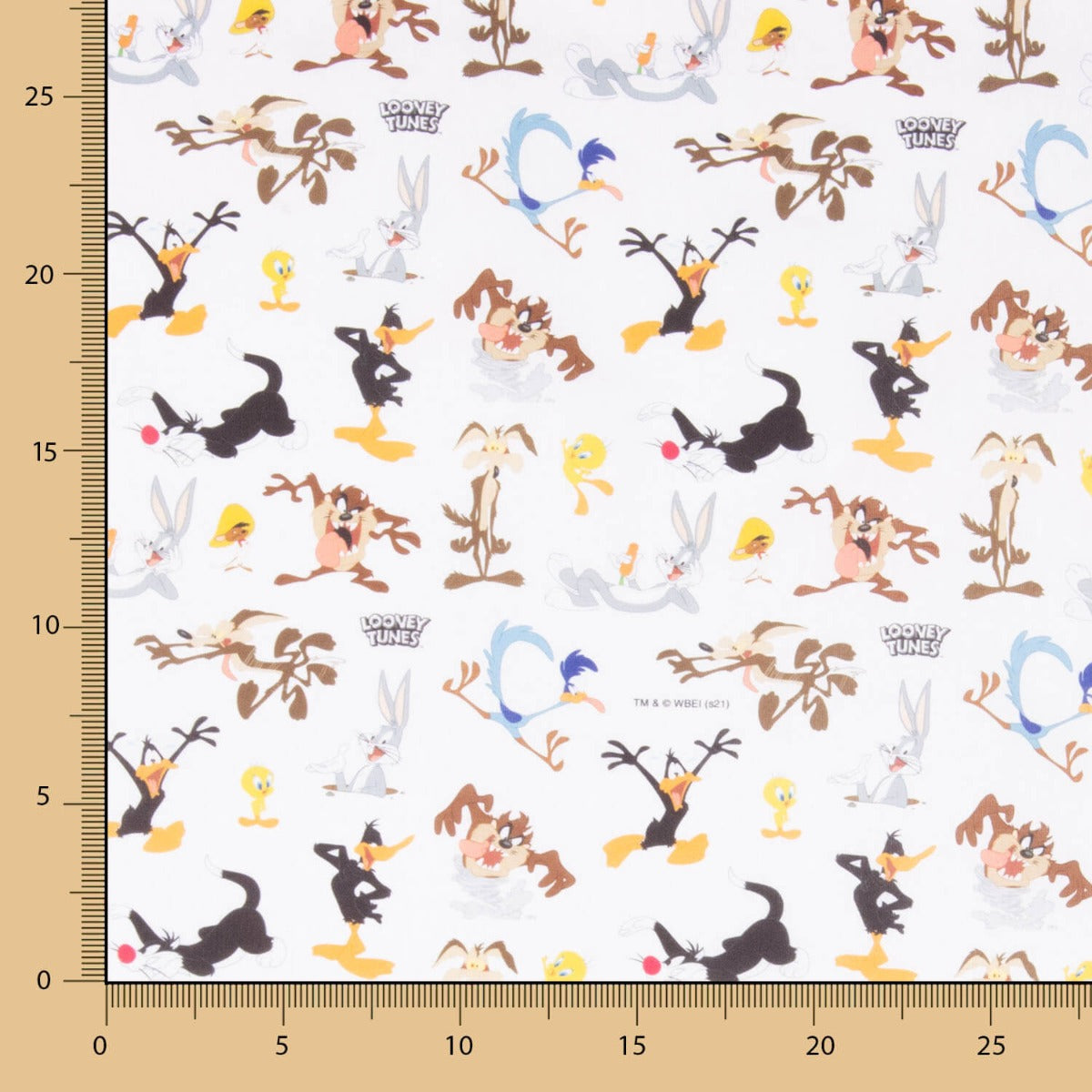 Looney Tunes Baumwolle Popeline - Ribes y Casals