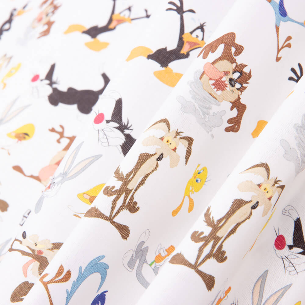 Looney Tunes Baumwolle Popeline - Ribes y Casals