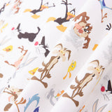 Looney Tunes Baumwolle Popeline - Ribes y Casals