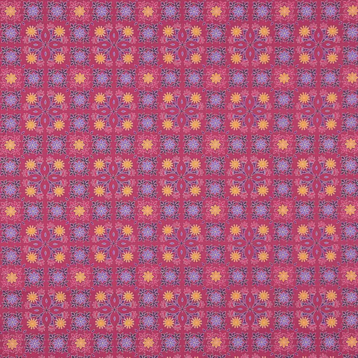 Baumwolle Popeline Nimes Fuchsia - Ribes y Casals