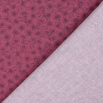Popeline Baumwolle Nizza Violett - Ribes y Casals