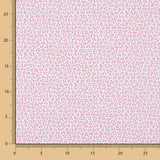 Bio-Baumwoll-Popeline Flower Mini Bio-Baumwoll-Popeline Pink - Ribes y Casals