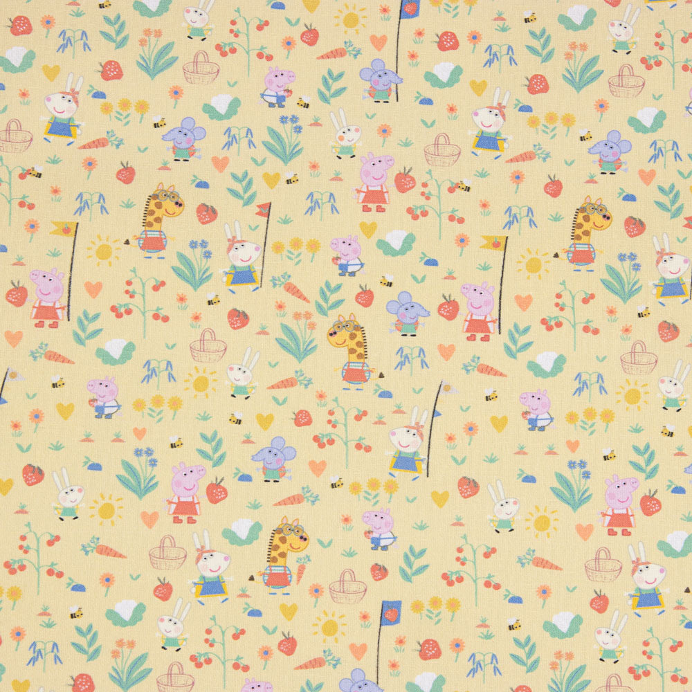 Peppa Pig Baumwolle Popeline - Ribes y Casals