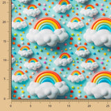 Regenbogen Baumwolle Popeline - Ribes y Casals