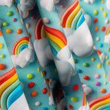 Regenbogen Baumwolle Popeline - Ribes y Casals