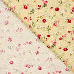 Baumwoll-Popeline Roxana Beige - Ribes y Casals