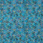 American Patchwork Batik Blume Türkis - Ribes y Casals