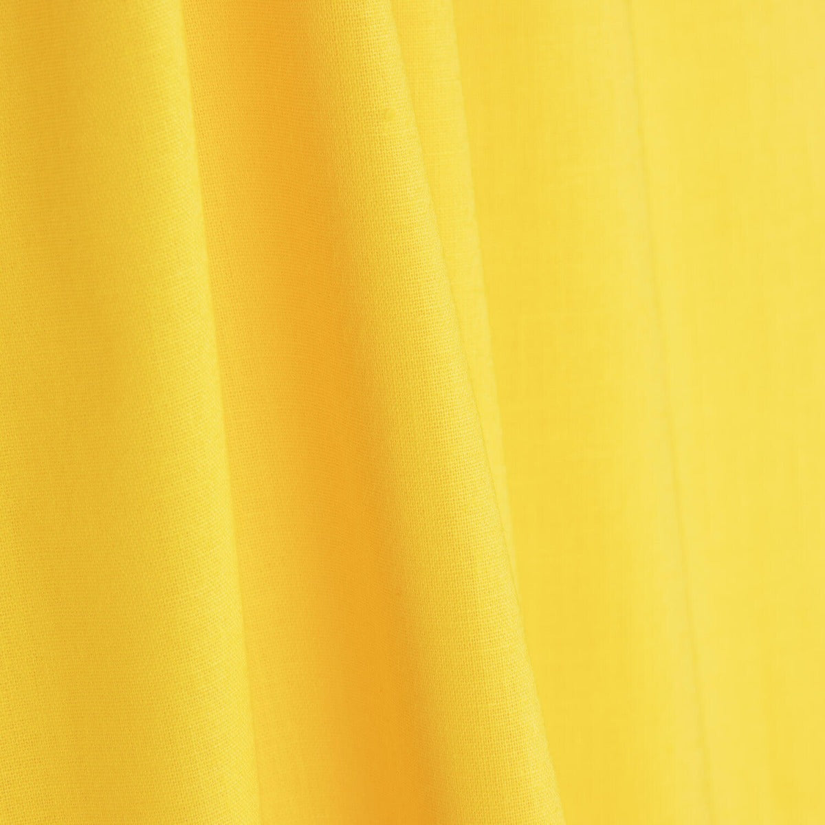 Basic einfarbige Baumwoll-Popeline Popeline Basic Intense Yellow - Verschiedene Größen x 150 cm breit - Ribes y Casals