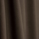 Einfarbige Baumwollpopeline Basic Dunkelbraun - Ribes y Casals