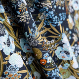 Oeko-Tex® Blaue Shanghai Popeline - Ribes y Casals