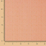 Hemdbluse aus Popeline Milano Orange - mit Breite 148 cm - Ribes y Casals