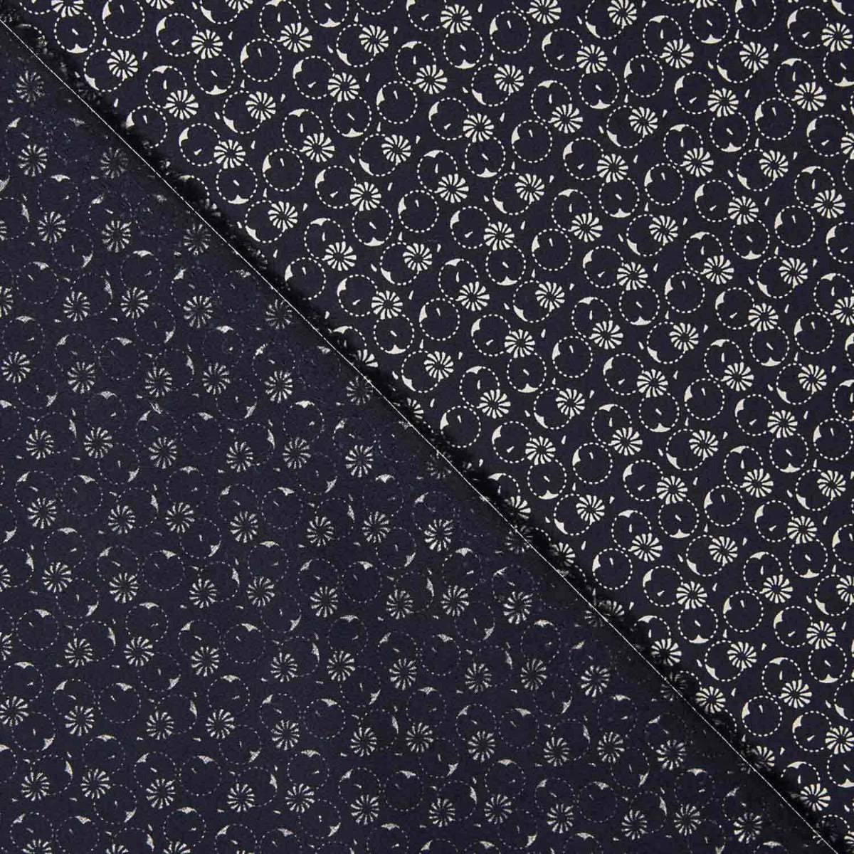Florencia Hemd Popeline navy - Ribes y Casals