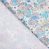 Amerikanisches Patchwork Kaschmir Ecru - Ribes y Casals
