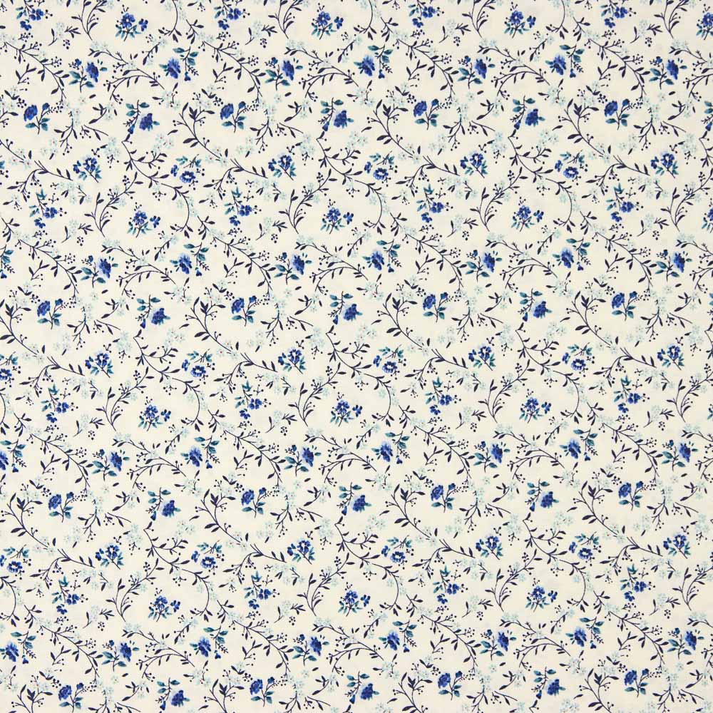 American Patchwork Mini Blume Blau - Ribes y Casals