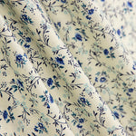 American Patchwork Mini Blume Blau - Ribes y Casals