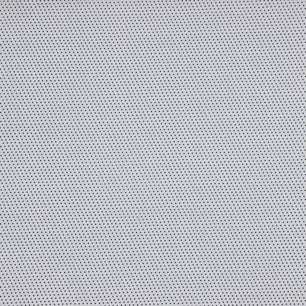 Flamenco Bedruckte Popeline Gepunktete Punkte 1mm Grau - Ribes y Casals