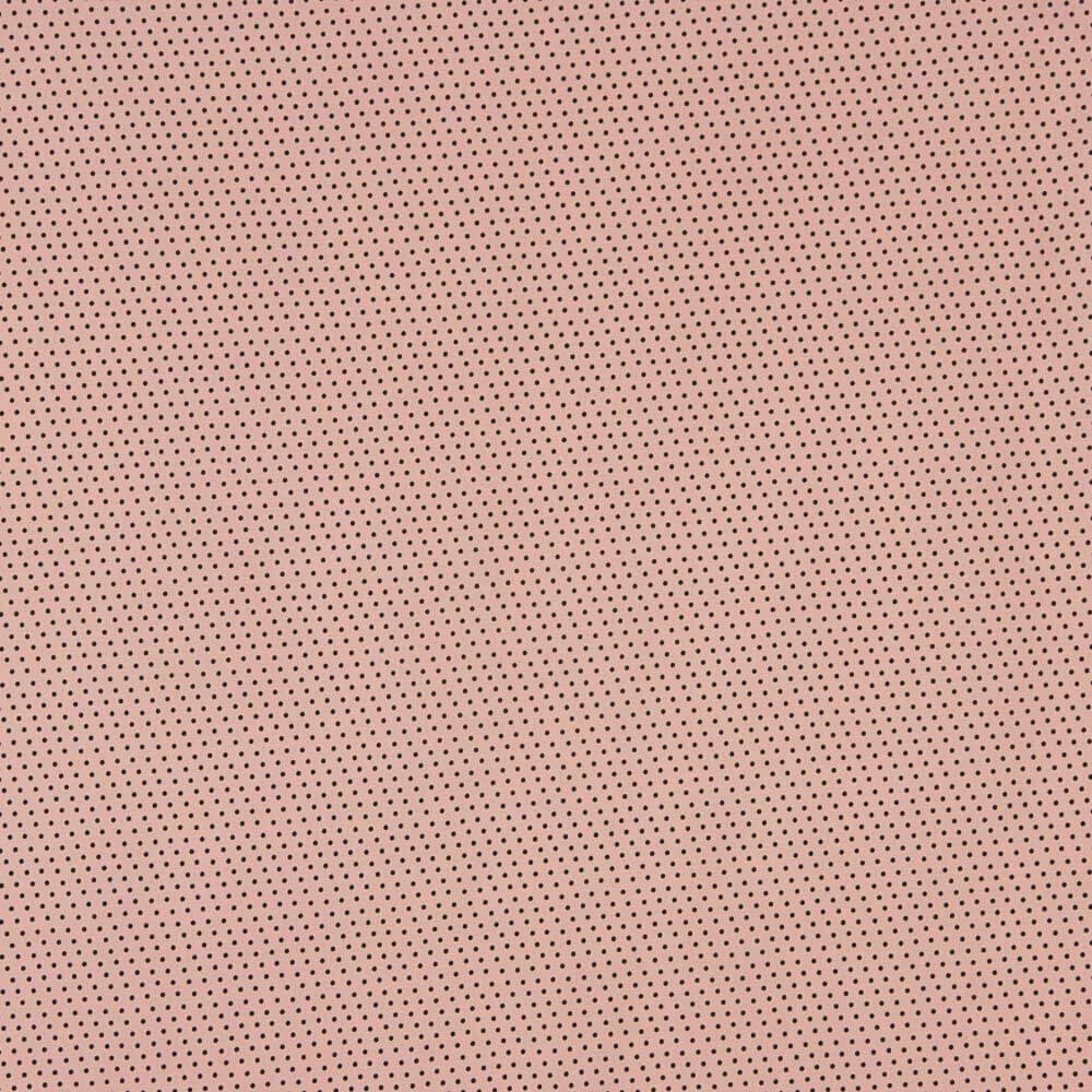 Flamenco bedruckte Popeline mit Polka Dots 1mm Nude - Ribes y Casals