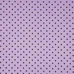 Flamenco bedruckte Popeline mit Polka Dots 7mm Violett - Ribes y Casals