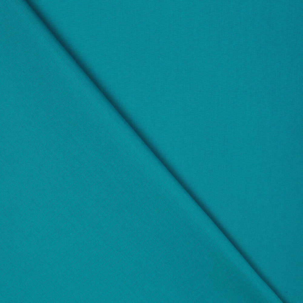 Popeline-Reststück Flamenca Aquamarin – verschiedene Maße x Breite 160 cm - Ribes y Casals