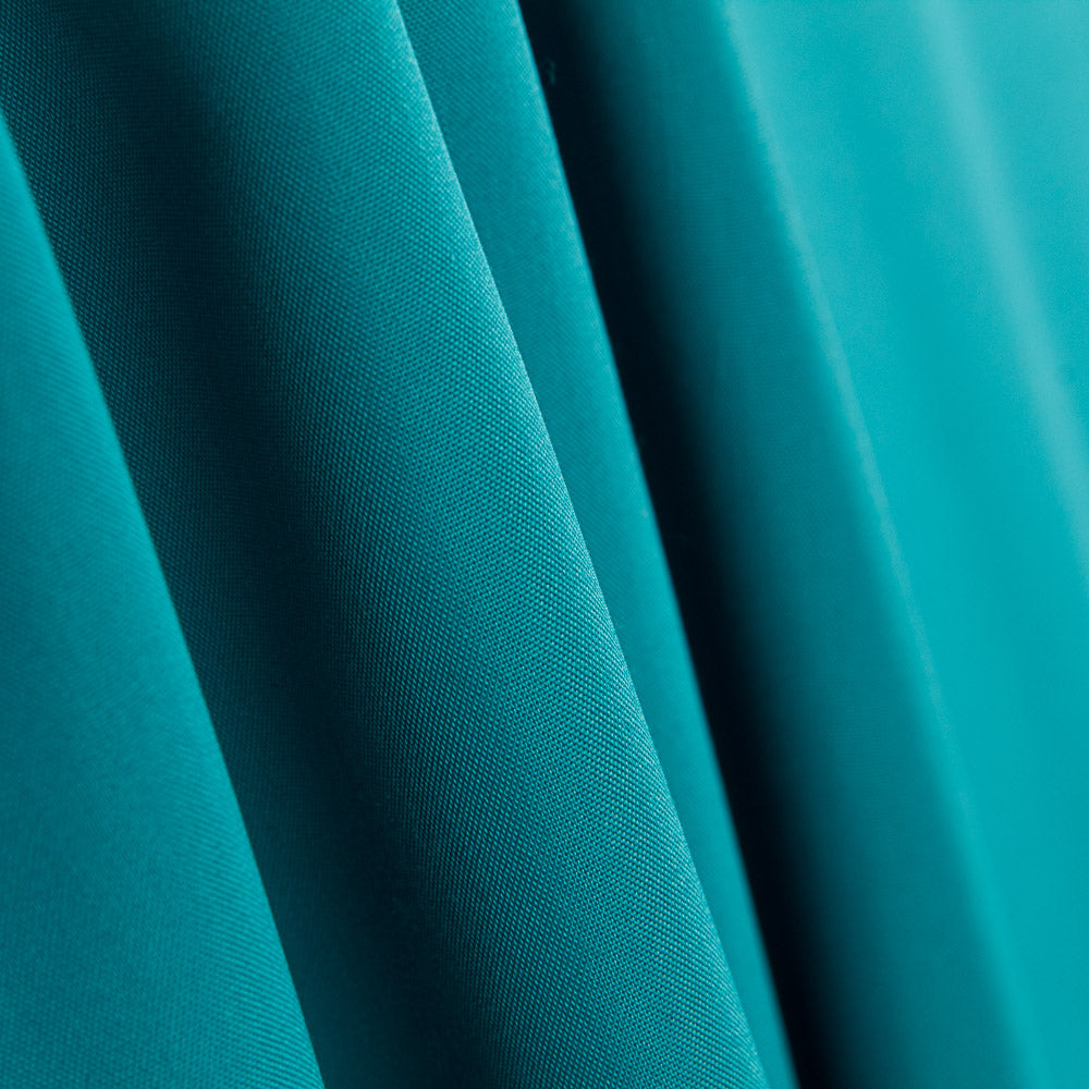 Popeline-Reststück Flamenca Aquamarin – verschiedene Maße x Breite 160 cm - Ribes y Casals