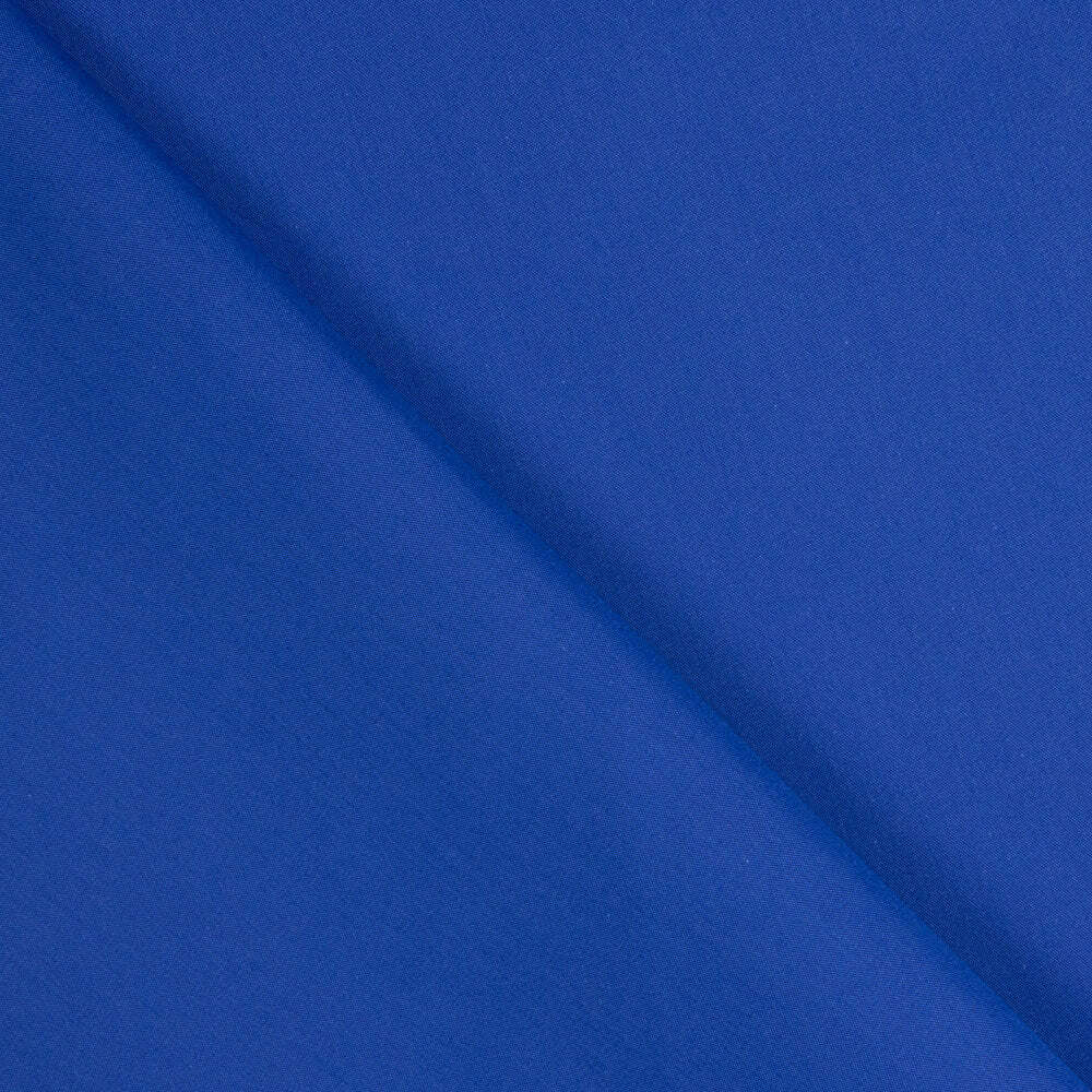 Blaue Flamenco-Popeline - Ribes y Casals