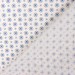 Popeline Blume Candy Blau - Ribes y Casals