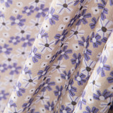 Baumwolle Popeline Floral Grau - Ribes y Casals