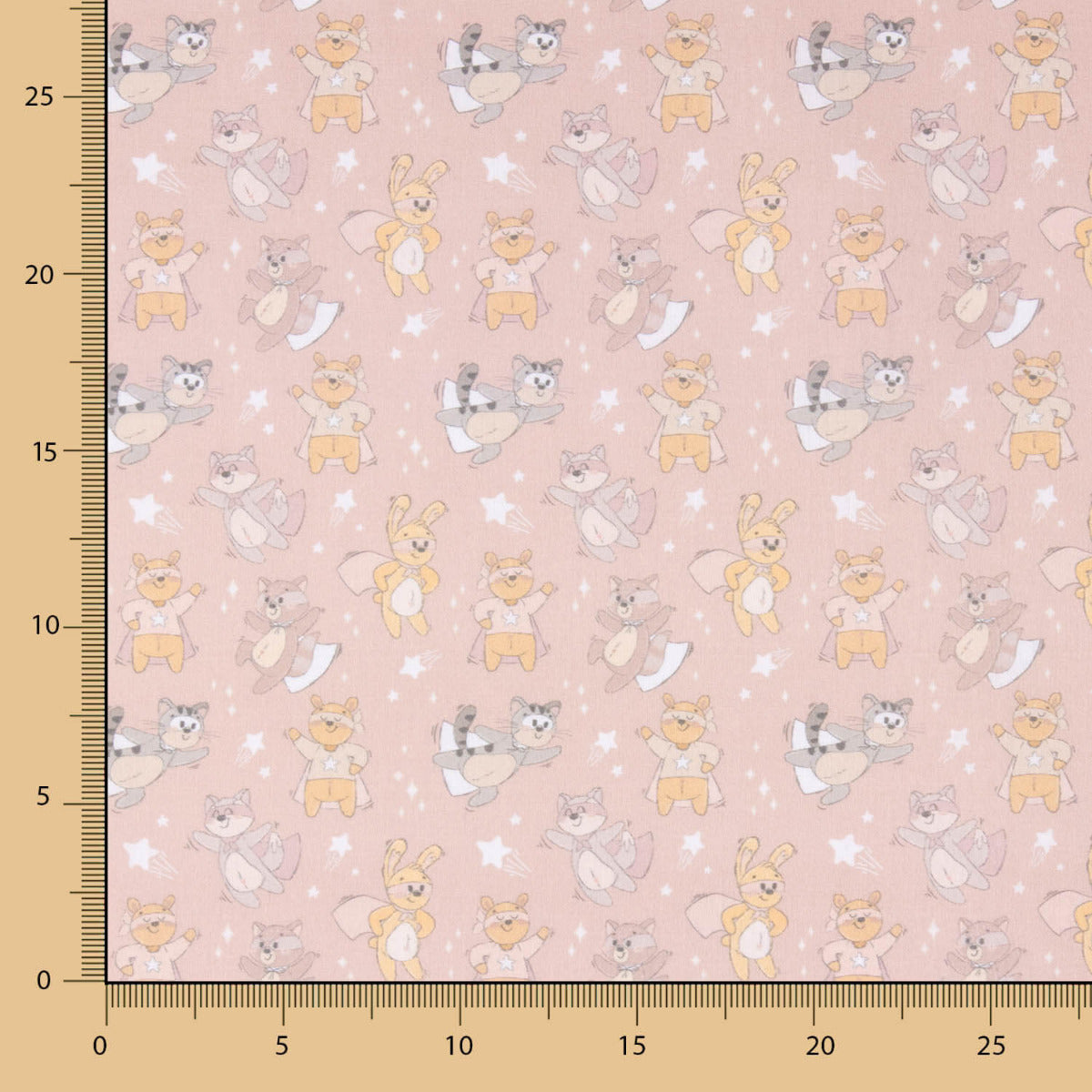 Popeline Baumwolle Popeline Katze Rosa Mantel - Ribes y Casals