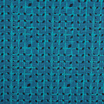 Popeline Baumwolle Geo Blau Canard - Ribes y Casals