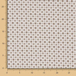 Popeline Flor Kubo Beige - Ribes y Casals