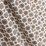 Popeline Flor Kubo Beige - Ribes y Casals