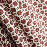 Popeline Flor Kubo Rot - Ribes y Casals