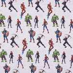 The Avengers Lizensierte Popeline Patchwork Grau 160 x 140 cm - Ribes y Casals
