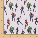 The Avengers Lizensierte Popeline Patchwork Grau 160 x 140 cm - Ribes y Casals