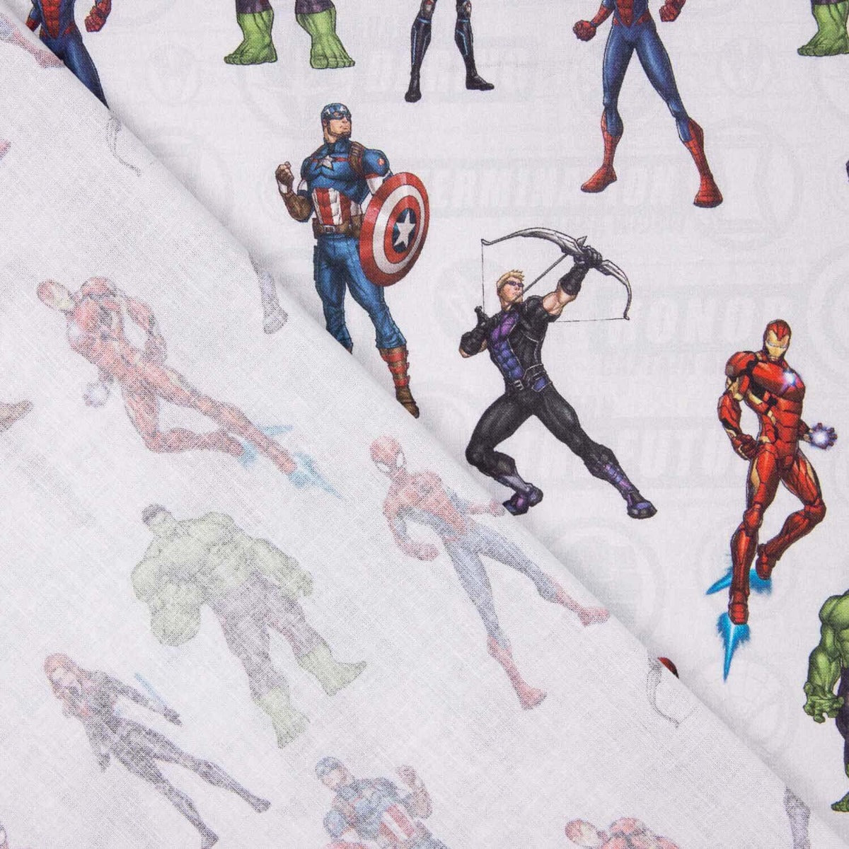 The Avengers Lizensierte Popeline Patchwork Grau 160 x 140 cm - Ribes y Casals