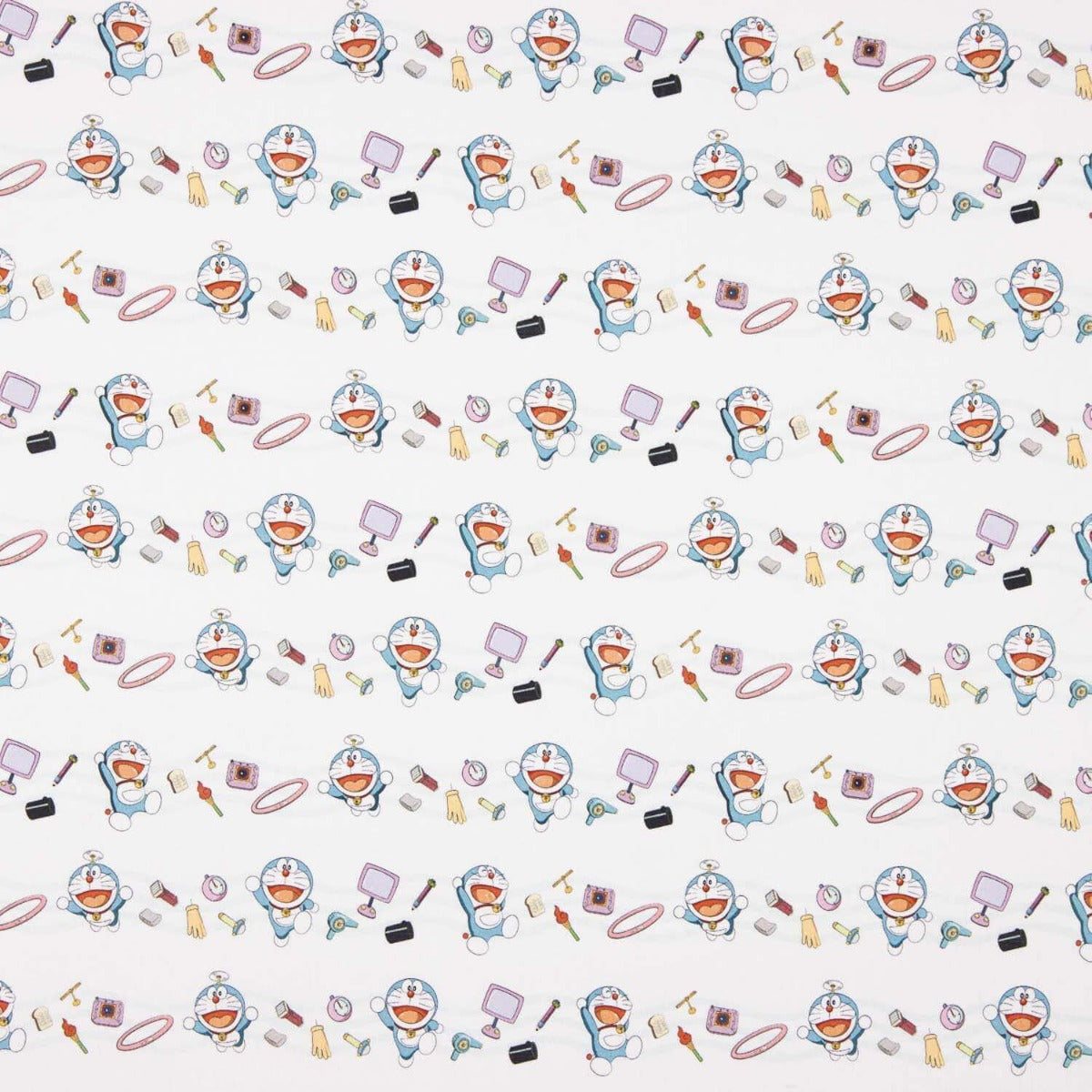 Doraemon lizenzierte weiße Popeline - Ribes y Casals