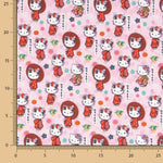 Popeline Hello Kitty Fucisa Lizenz - Ribes y Casals